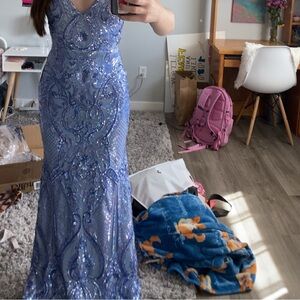 dillards prom dress size 1/2